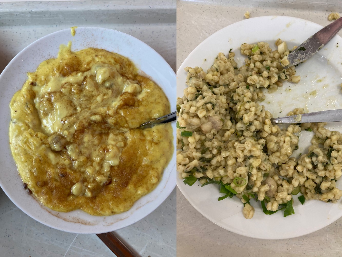 Eten in de mensa. Foto: Max Smedes